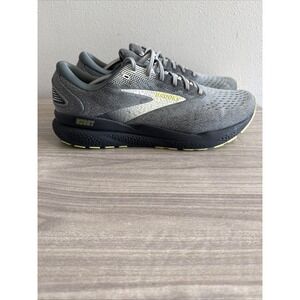 Brooks Mens Ghost 16 1104181D040 Gray Running Shoes Sneakers Size 14 D